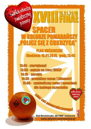 II Spacer w Kolorze Pomarańczy - 05.01.2010