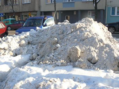 Sochaczew pod śniegiem