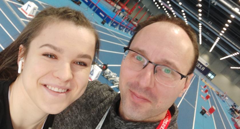 Siódme miejsce Julii Skomiał w Halowych Mistrzostw Polski Juniorów Młodszych.