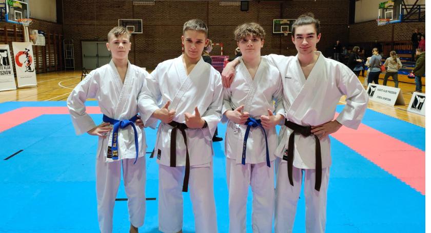 Karate Klub Sochaczew - Bardzo Mocny na Pucharze Mazowsza
