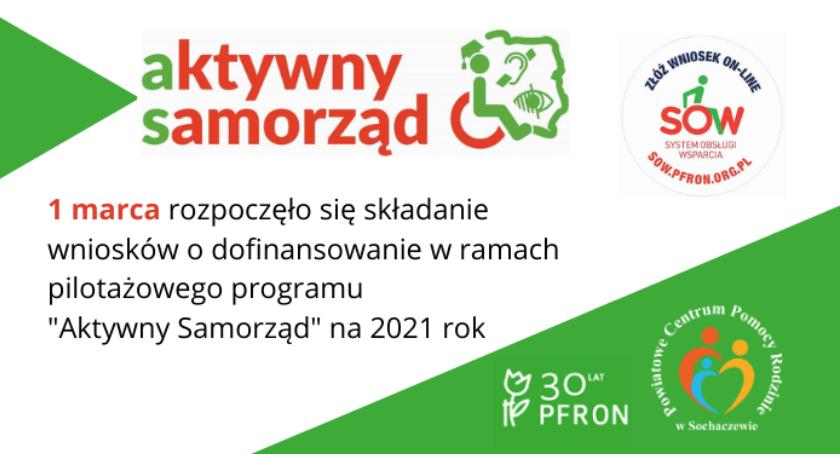 1 marca ruszył nabór wniosków o dofinansowanie w ramach programu „Aktywny samorząd”