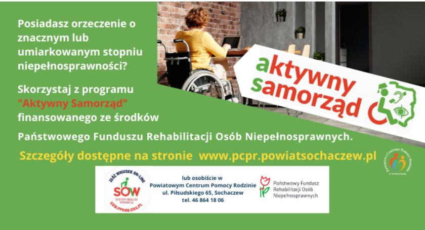 Dofinansowania w ramach programu Aktywny Samorząd 