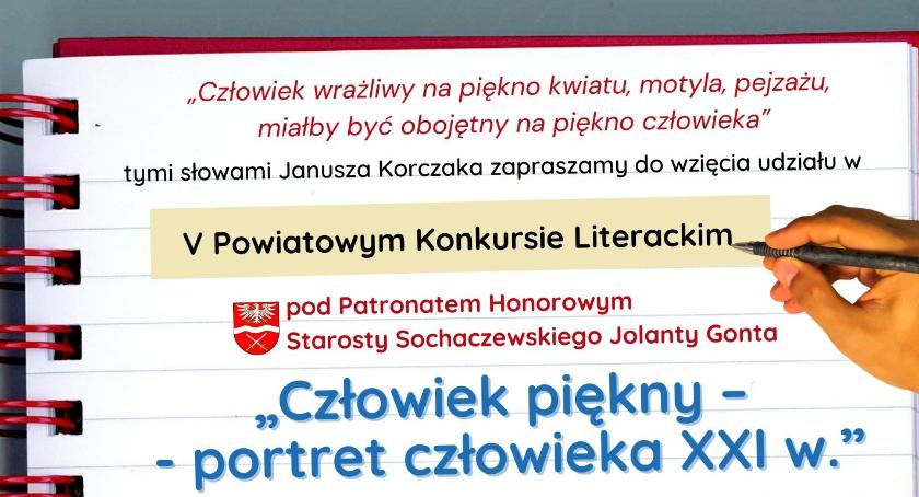 Konkurs literacki dla dzieci i młodzieży z powiatu sochaczewskiego - PCPR zaprasza