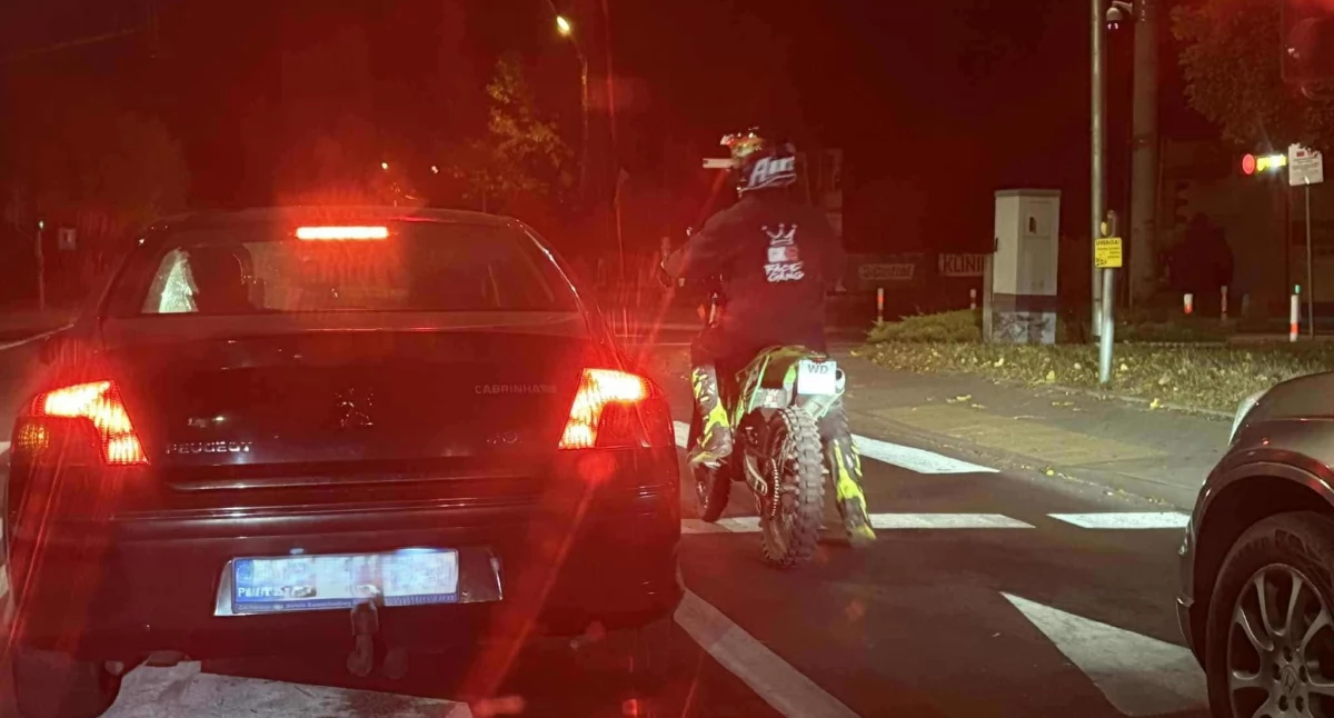 Nocne drifty w Sochaczewie — złośliwość nie zna granic