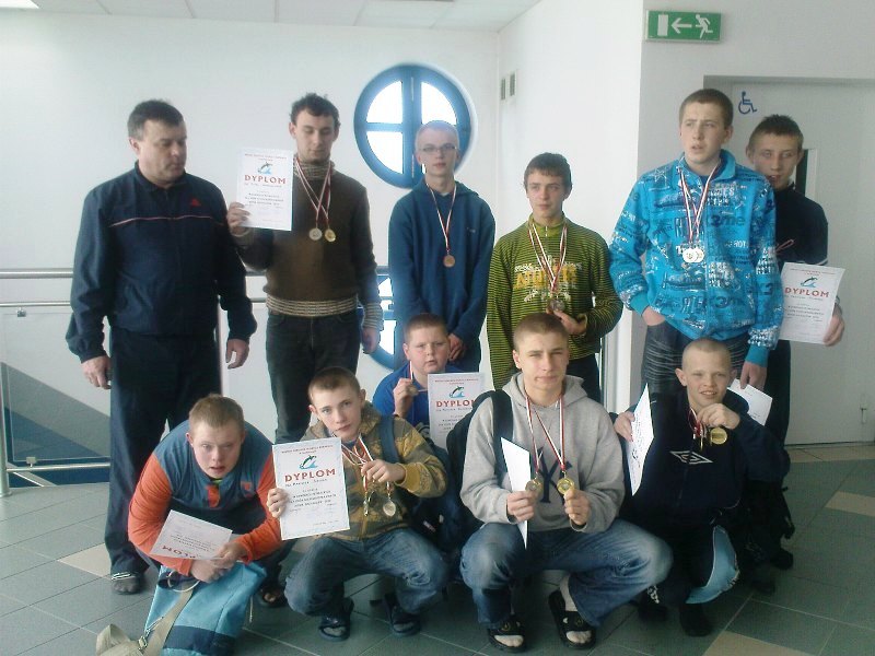 ZSS na zawodach pływackich - MOSiR Sochaczew 2010
