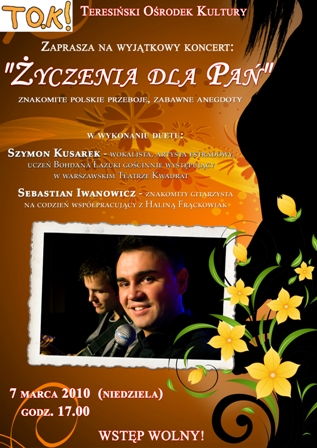 Koncert Szymon Kusarek TOK