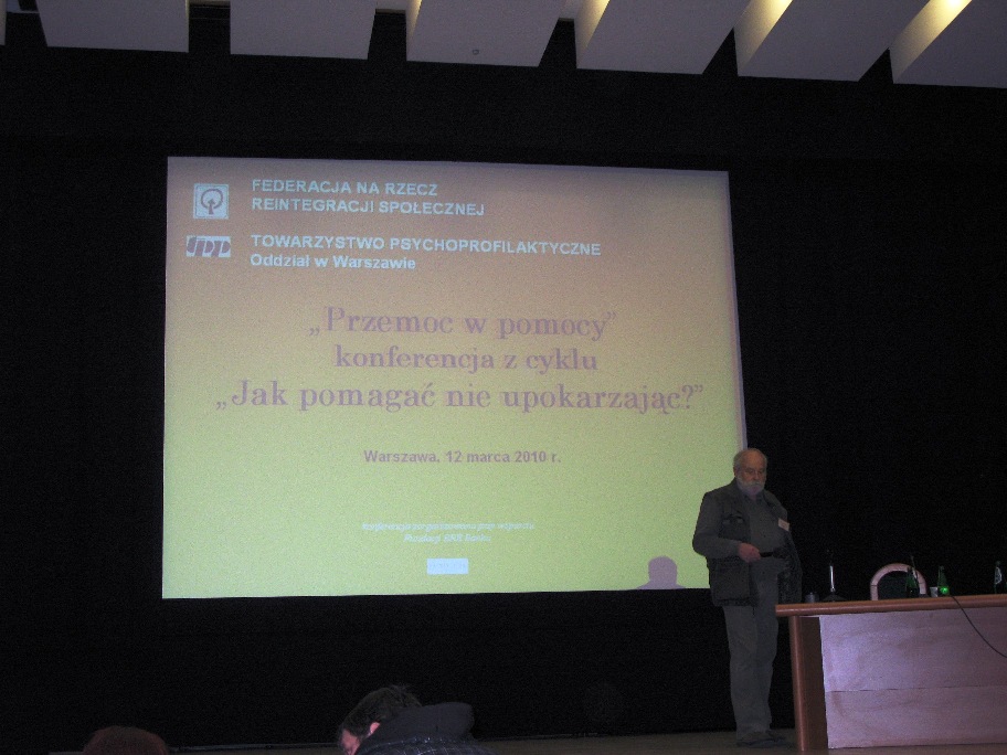 Konferencja „Przemoc w Pomocy”