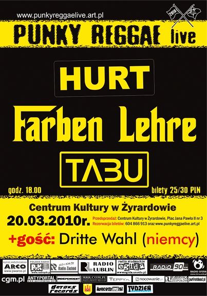 Punky Reggae Live po raz 1 w Żyrardowie