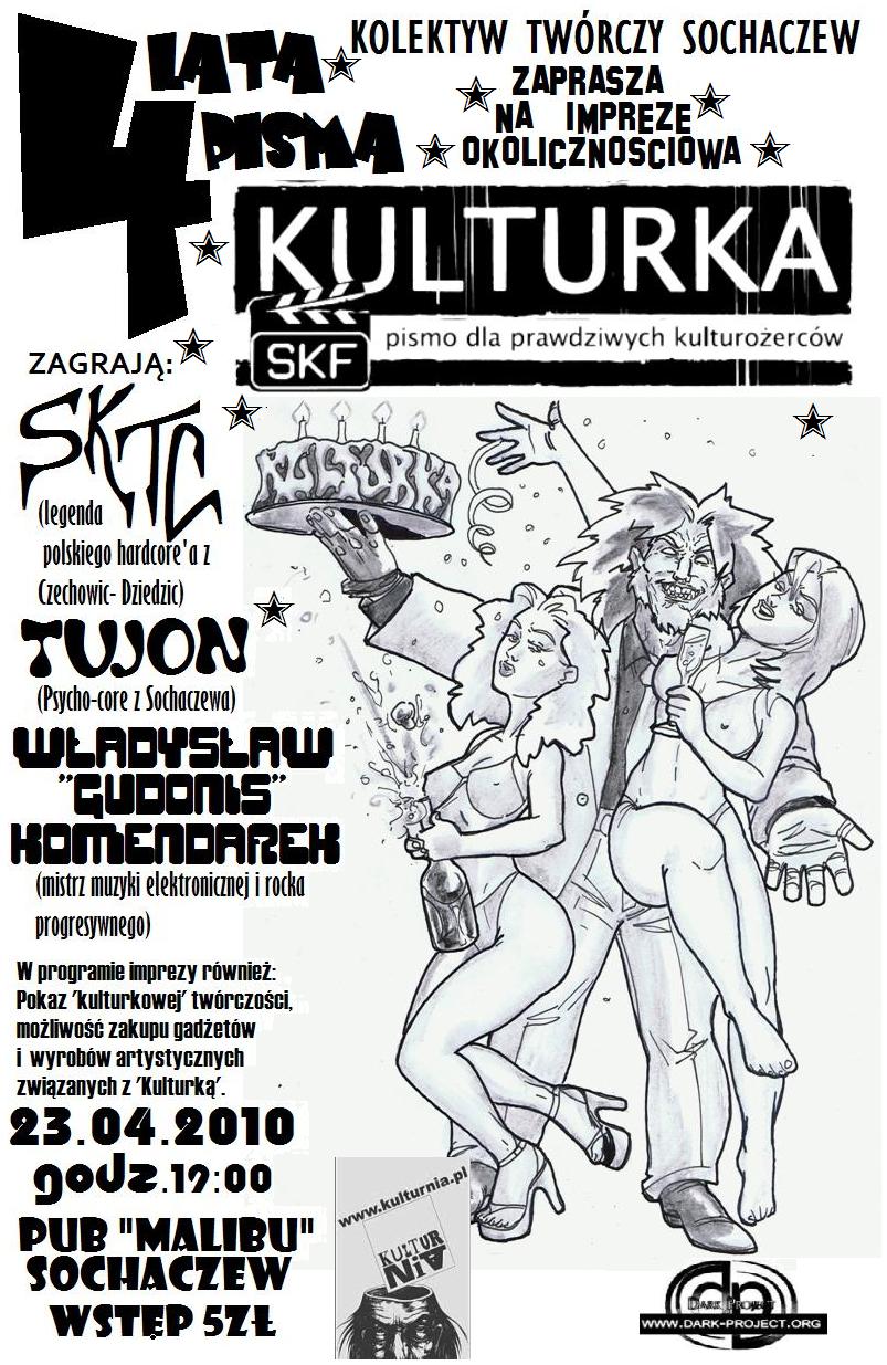 Koncert urodzinowy Kulturki - Gudonis w Pubie 77