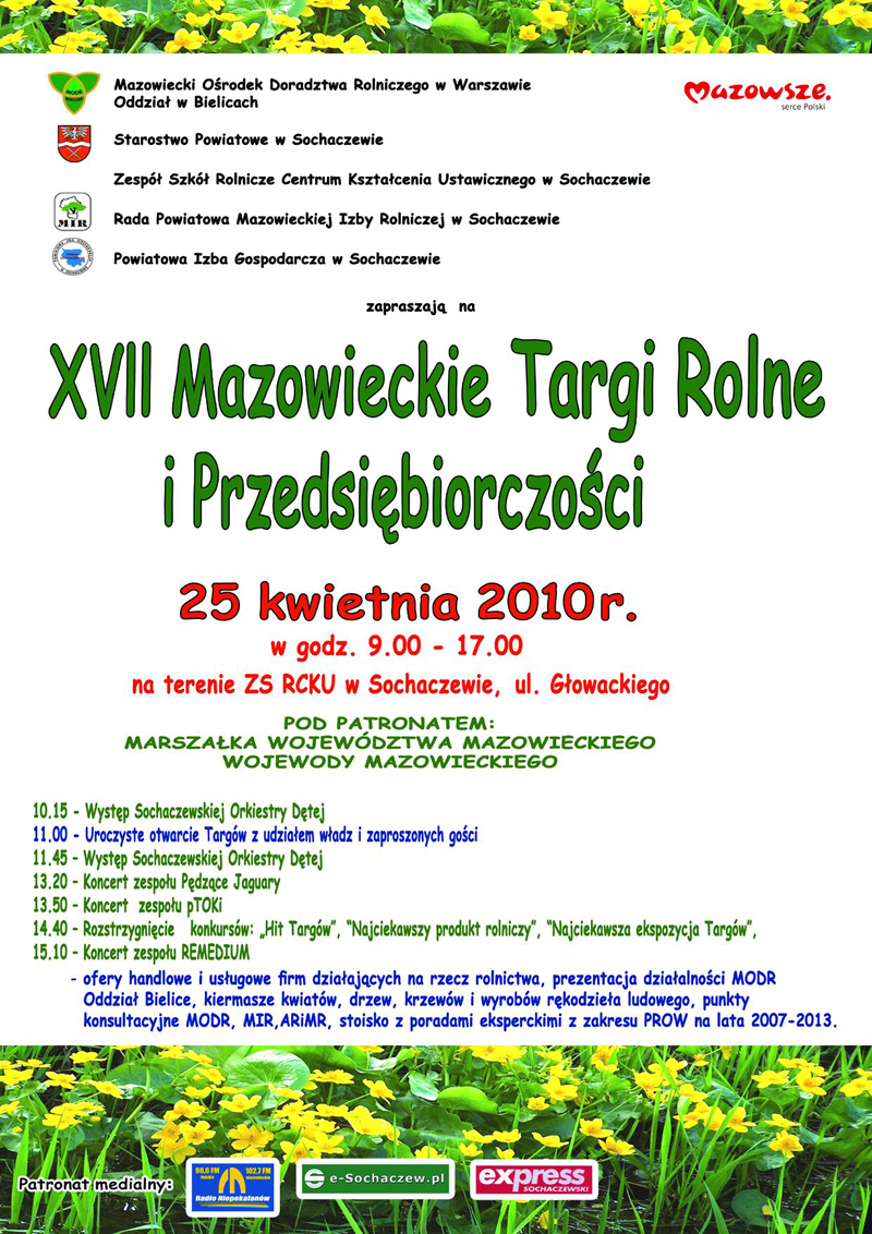 Targi Rolne już w niedzielę