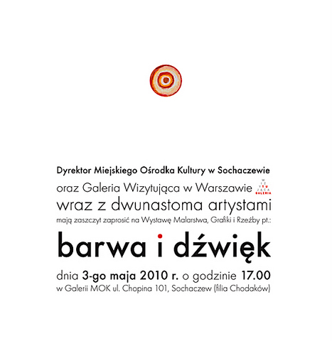 Wystawa Malarstwa, Grafiki i Rzeźby pt.: Barwa i Dźwięk