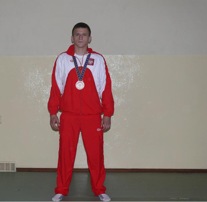 Brązowy medal Konrada Feligi z Pucharu Europy - Litwa 2010