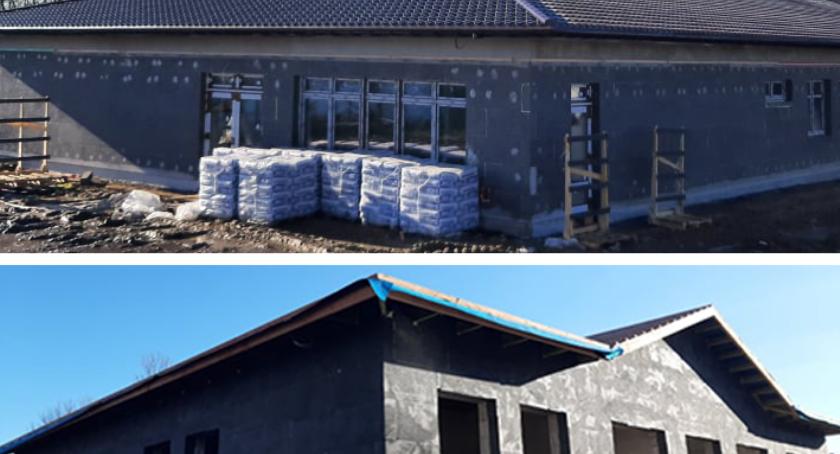 Gmina Rybno: Prace związane z budową nowoczesnego przedszkola i ośrodka zdrowia - centrum medyczno-rehabilitacyjnego  idą zgodnie z planem