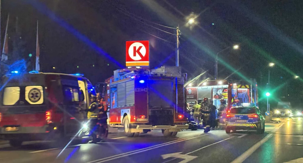 Wypadek w Alei 600-lecia w Sochaczewie