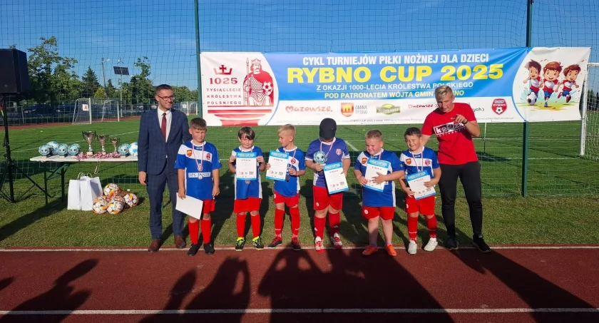 I Edycja Tegorocznego Cyklu Turniejów Piłki Nożnej dla Dzieci – Rybno CUP 2025 pod patronatem Wójt Gminy Rybno