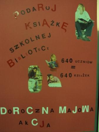 Podaruj książkę szkolnej bibliotece