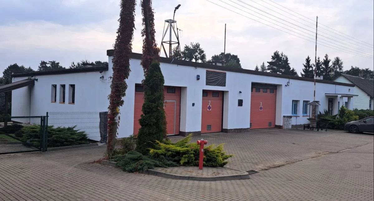 Remont strażnicy OSP w Kamionie