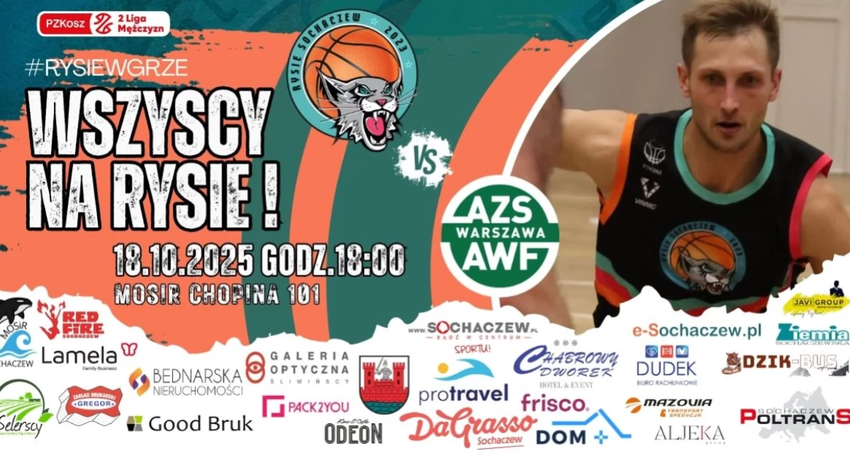 RYSIE WRACAJĄ DO DOMU! SOBOTNI MECZ W SOCHACZEWIE