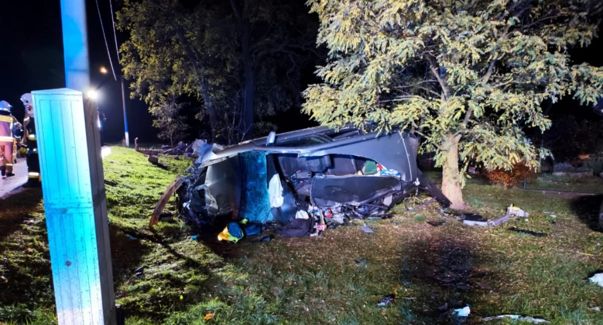 Wypadek w Kościelnej Górze — jedna osoba ranna