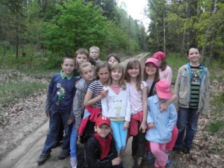 Wśród pięknej przyrody Borów Tucholskich…