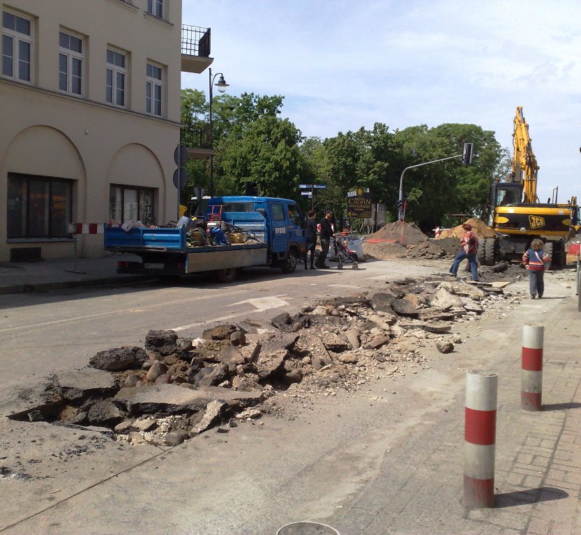 III etap remontu Warszawskiej