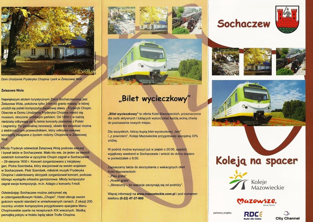 Na wycieczkę z Kolejami Mazowieckimi