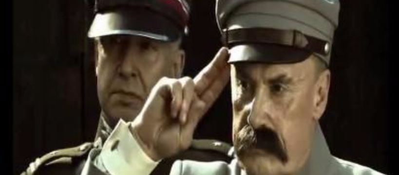 Jazłowiak - Paweł Rozdżestwieński na planie filmu Jerzego Hoffmana Bitwa Warszawska 1920