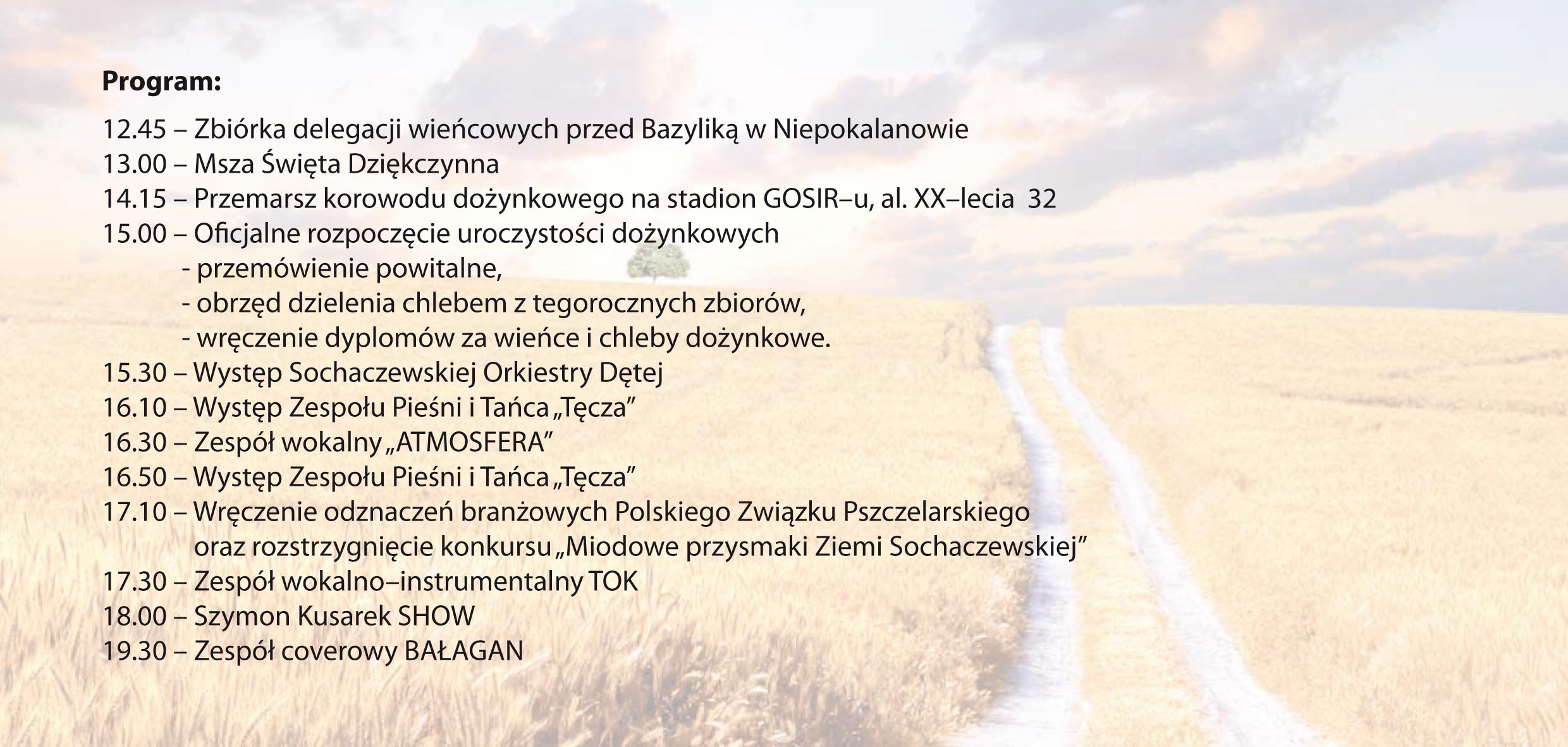 Dożynki Powiatowe - Teresin 2010