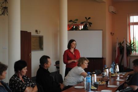 Spotkanie podopiecznych GOPSu z psychologiem.