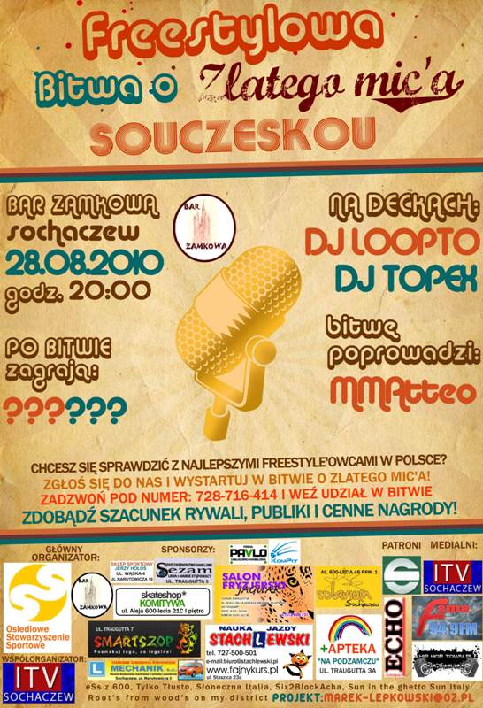 Freestylowa bitwa o Zlatego Mica Souczeskou