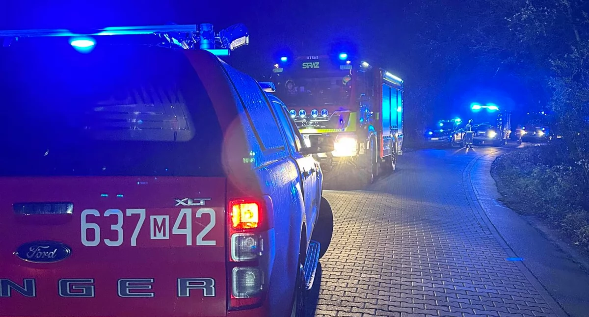 Wypadek w Witkowicach - jedna osoba ranna  