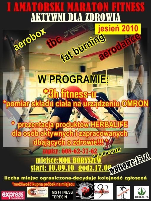 I AMATORSKI MARATON FITNESS Sochaczew