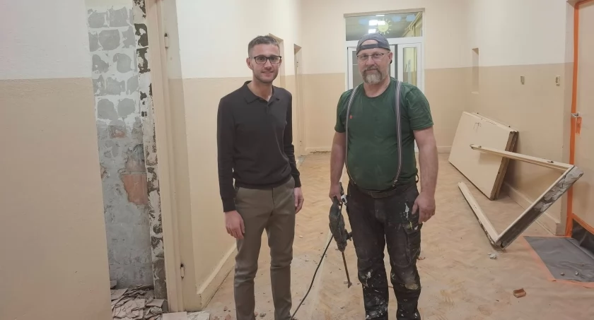 W Rybnie powstaje żłobek – ruszyły prace adaptacyjne w budynku szkoły