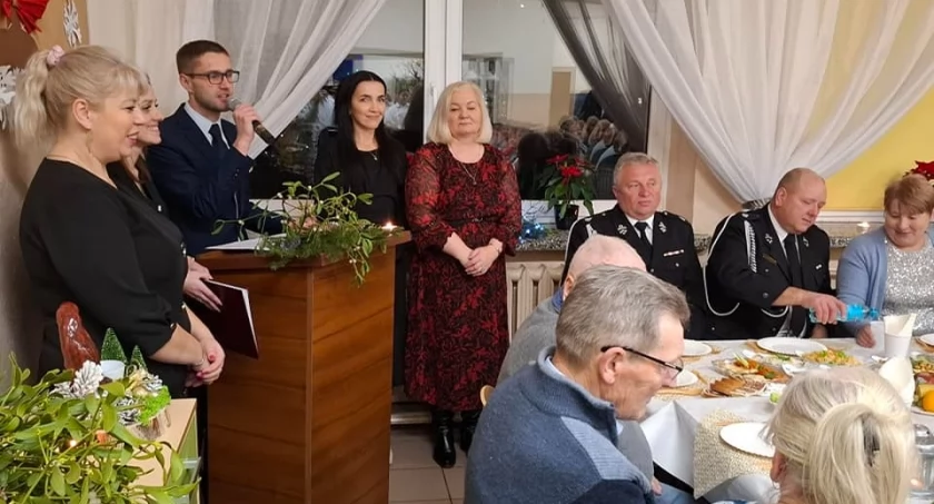 Wieczorek Wigilijny dla seniorów, osób niepełnosprawnych i samotnych w gminie Rybno