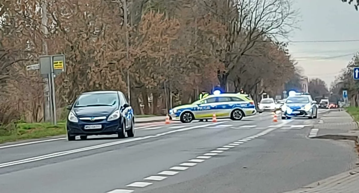 Na ulicy Warszawskiej doszło do potrącenia pieszej