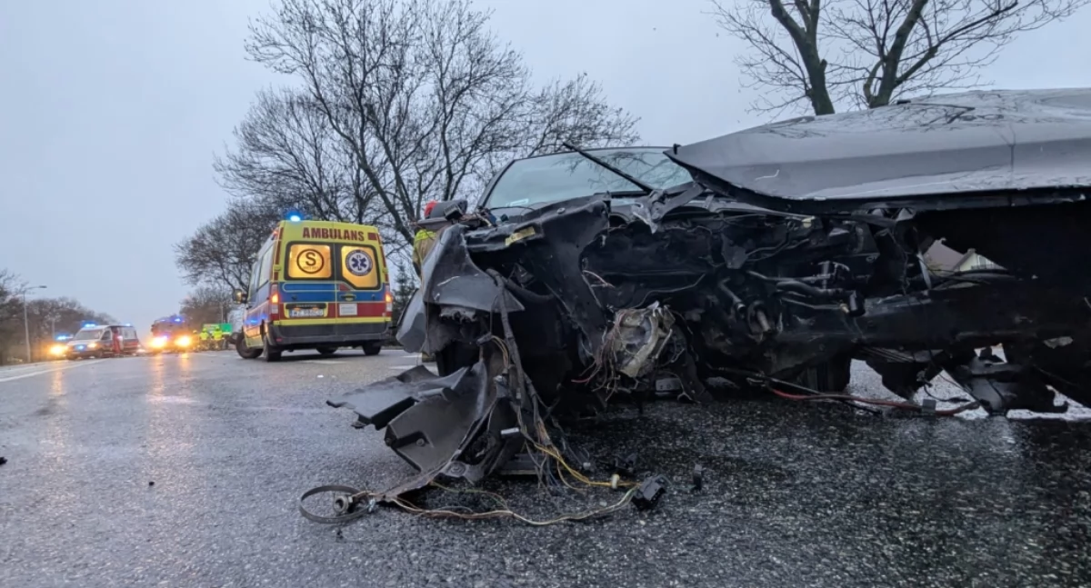 Wypadek na Drodze Krajowej nr 92 