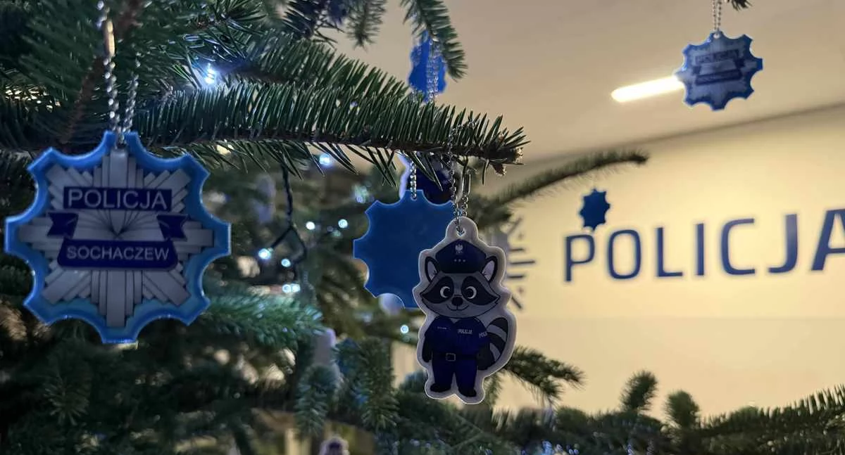 Odblaskowa akcja policji — odblask za bombkę