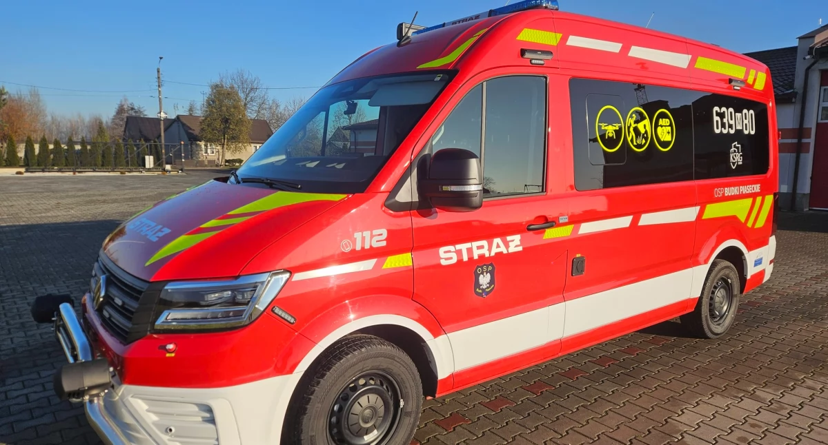 Świąteczny prezent dla strażaków z Budek Piaseckich