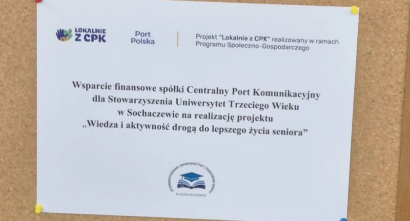 Realizacja przez UTW projektu "Wiedza i Aktywność - drogą do lepszego życia seniora" 
