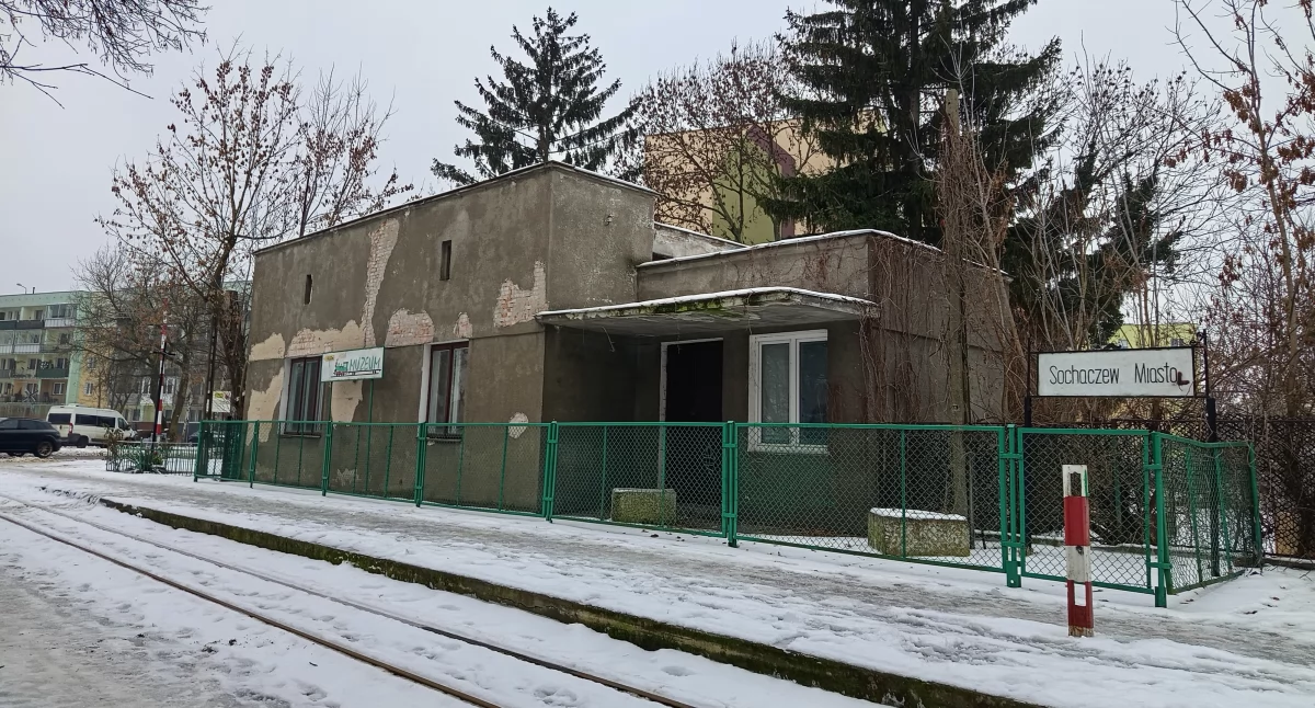 Wyremontują były dworzec wąskotorówki w Sochaczewie