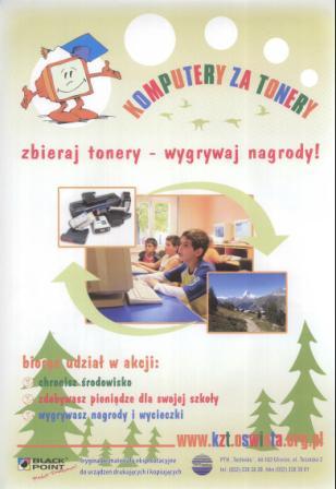 Akcja KOMPUTERY ZA TONERY