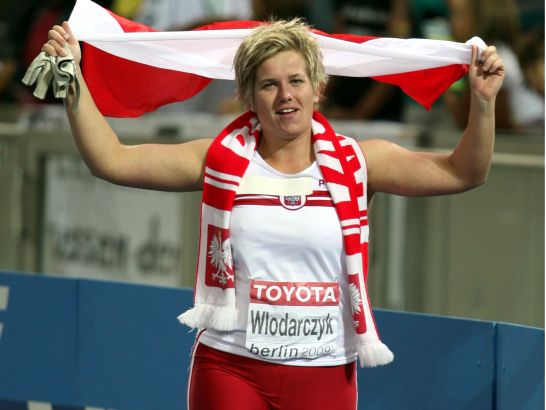 Anita Włodarczyk w Młodzieszynie
