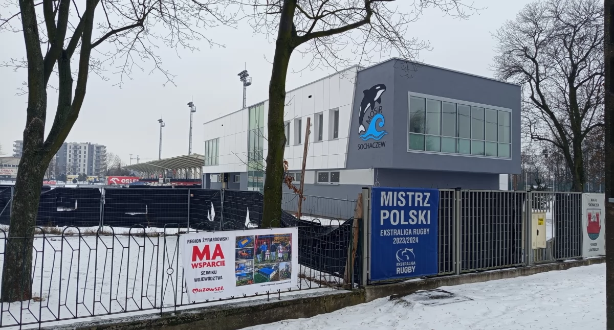 Przebudowa sochaczewskich obiektów sportowych - niedługo wielkie otwarcie 