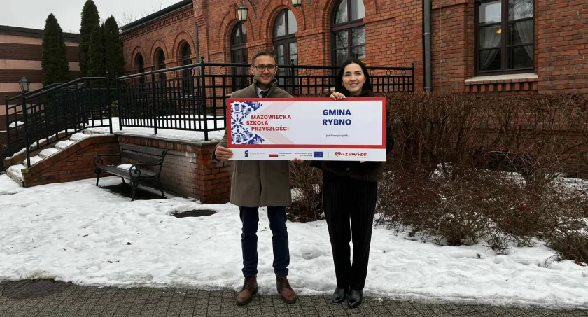 Szkoła w Rybnie uczestniczy w  projekcie Mazowiecka Szkoła Przyszłości