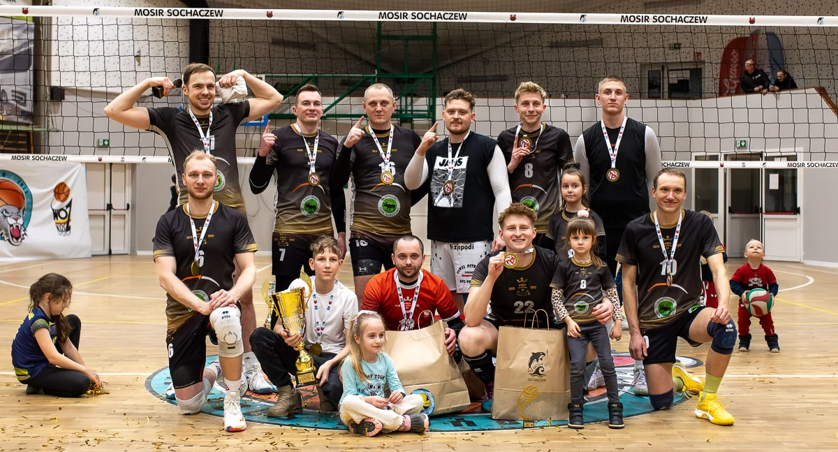 KS Piast Feliksów mistrzem Amatorskiej Ligi Piłki Siatkowej w Sochaczewie