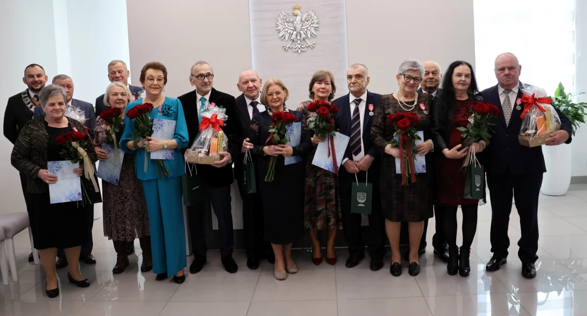 Złote i diamentowe gody - medale za wspólne szczęście 
