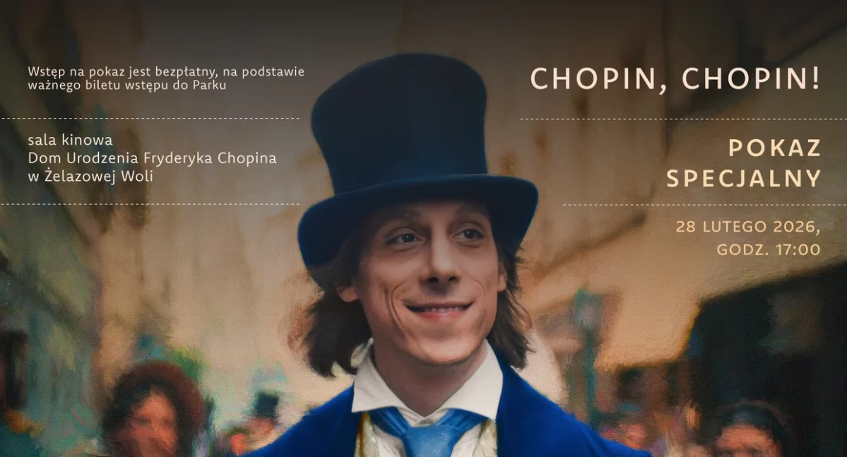 Specjalny pokaz filmu „Chopin, Chopin!” w Żelazowej Woli