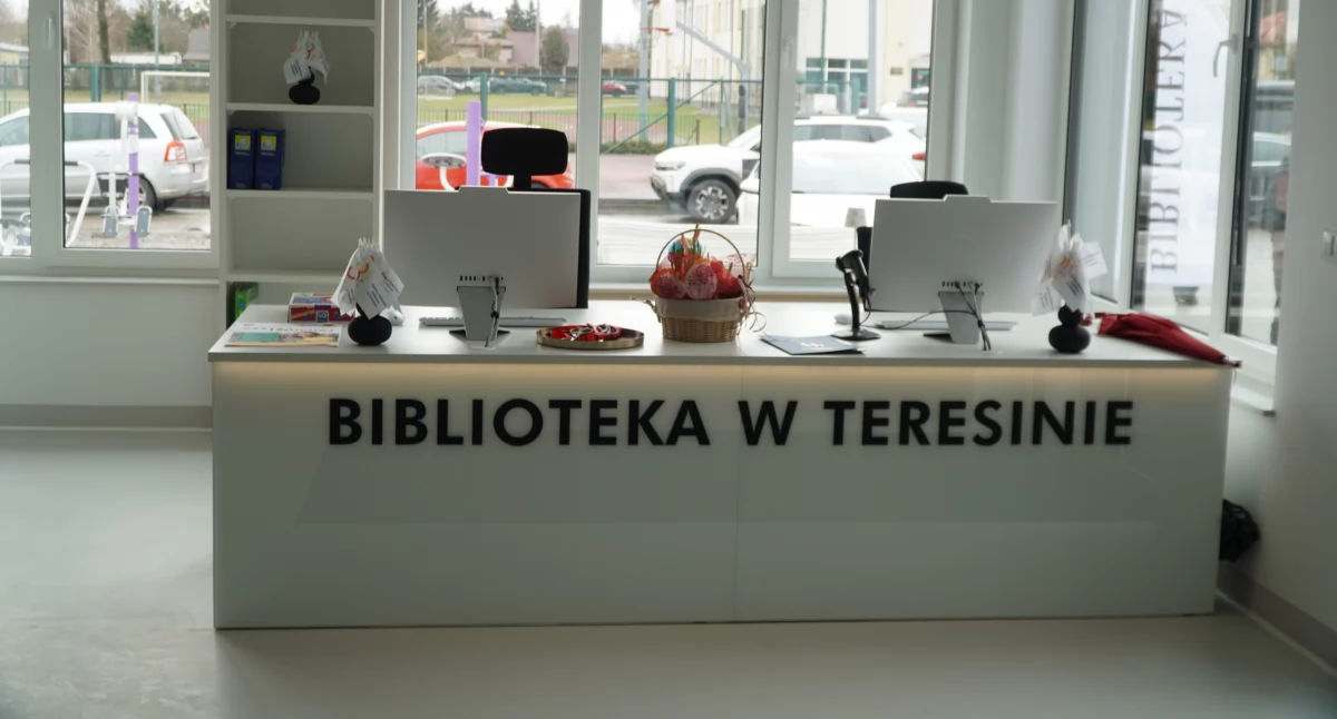 Nowa siedziba Gminnej Biblioteki Publicznej i Centrum Usług Senioralnych w Teresinie już otwarta