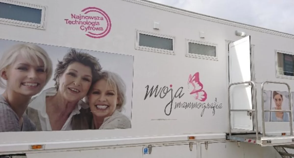 Zapraszamy panie 8 marca na bezpłatną mammografię 