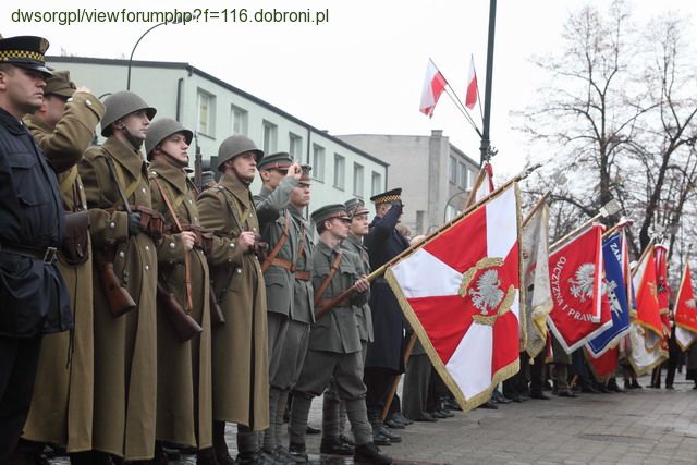 Obchody z okazji Święta Odzyskania Niepodległości - Sochaczew 11 listopada 2010
